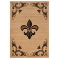 thumbnail image 1 of 2 ft. 7 in. x 7 ft. 4 in. Bristol Barnsley Beige Rectangle Runner Rug, 1 of 1