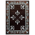 thumbnail image 1 of 2 ft. 7 in. x 7 ft. 4 in. Bristol Casselton Turquoise Rectangle Runner Rug, 1 of 1