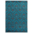 thumbnail image 1 of 2 ft. 7 in. x 7 ft. 4 in. Bristol Heartland Turquoise Rectangle Runner Rug, 1 of 1