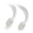 thumbnail image 1 of 2 ft. Cat5e Non-Booted Unshielded-UTP Ethernet Network Patch Cable - White, 1 of 1
