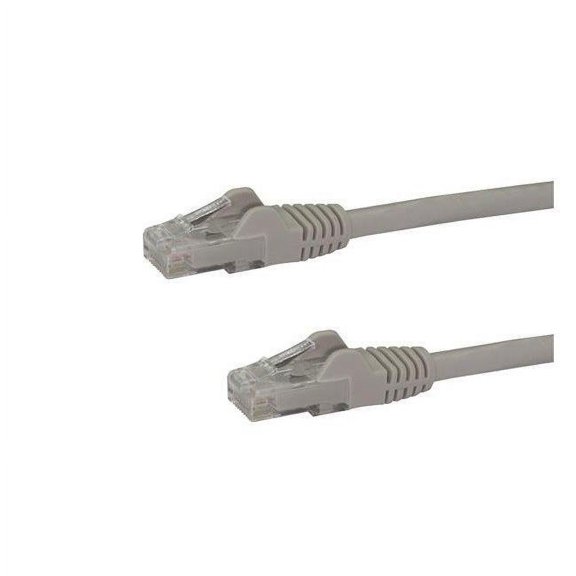 2 ft. Cat6 Ethernet Patch Cable with Snagless, Gray