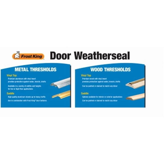 2 ft. Frost King Threshold Point of Purchase 2'