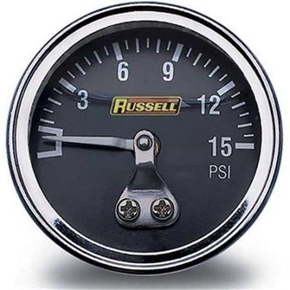 2 ft. Fuel Pressure Gauge, Blue
