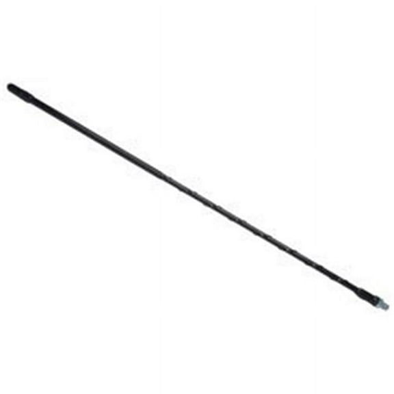 2 ft. Top Loaded Fiberglass CB Antenna - 750 Watt Black