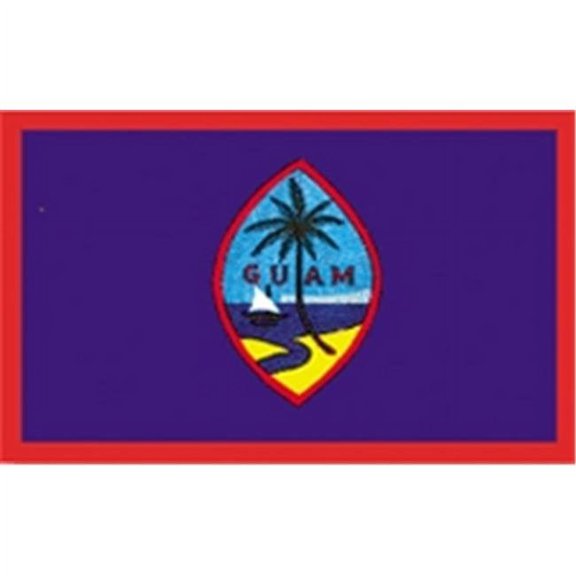 2 ft. X 3 ft. Nyl-Glo Guam Flag