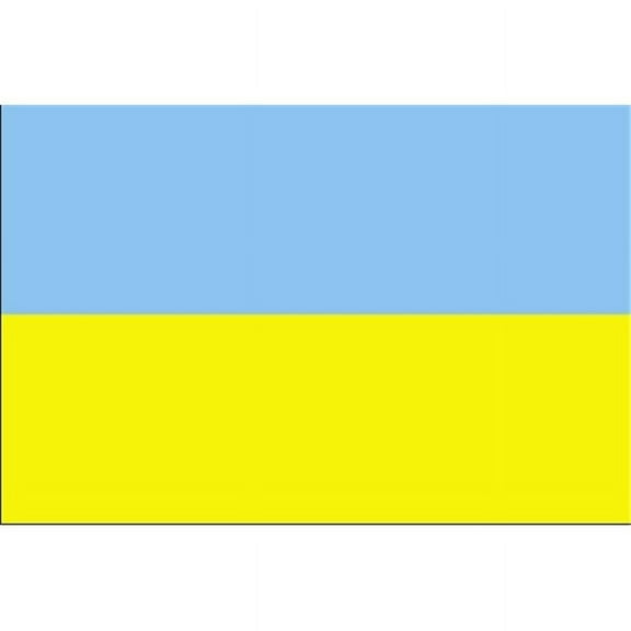 2 ft. X 3 ft. Nyl-Glo Ukraine Flag
