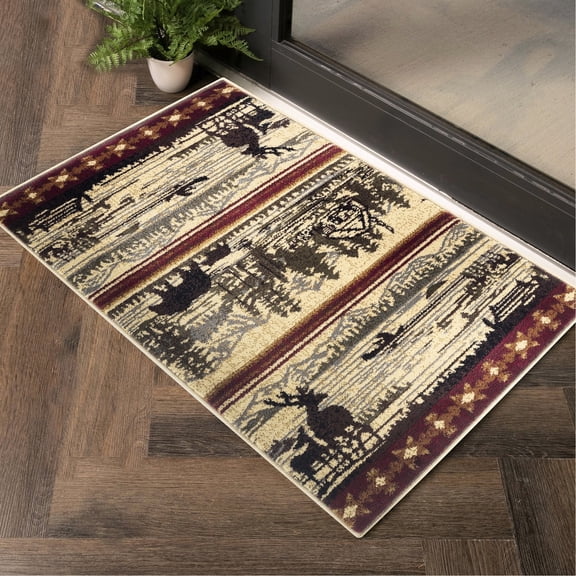 2 ft. x 3 ft., Cream, Polypropylene - Stain Resistant, Durable - Entryways, Under Furniture - Kid & Pet Friendly Rug
