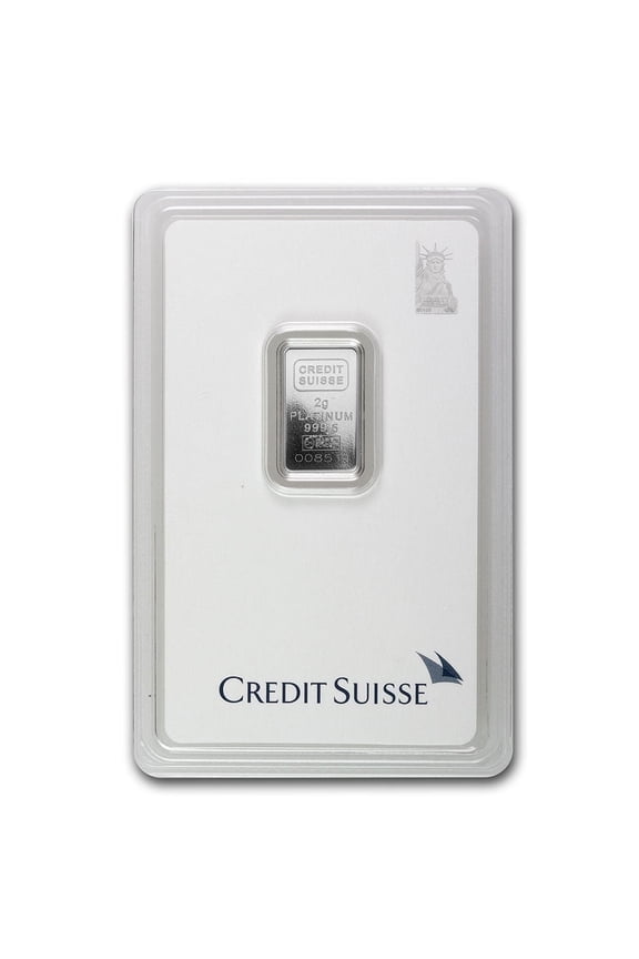 2 gram Platinum Bar - (In Assay)