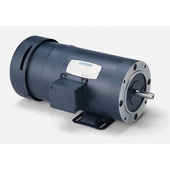 2 hp 1725 RPM 145TC Frame TEFC C-Face (Rigid Base) Brake Motor 208-230/460V Leeson Motor # 122250