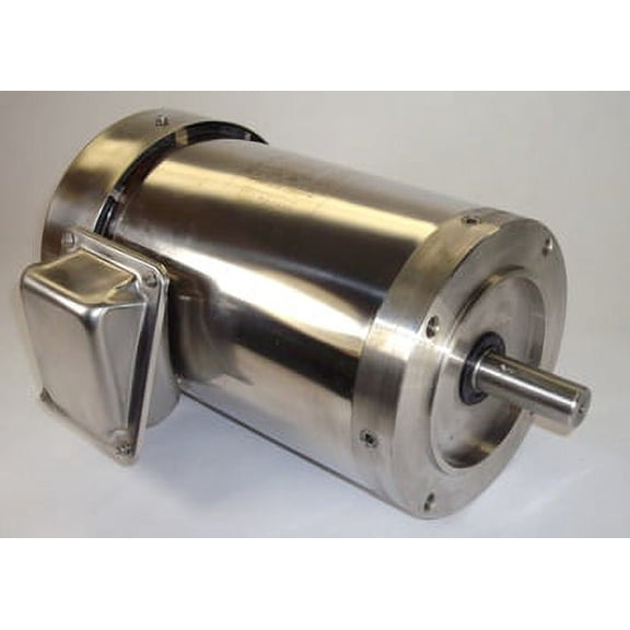 2 hp 1750 RPM 145TC Frame TEFC 208-230/460V Stainless Steel Leeson Electric Motor # 191570