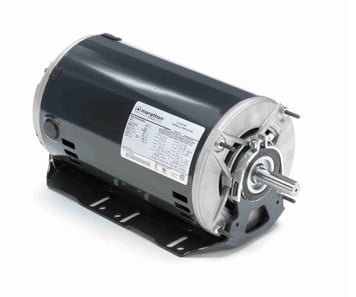 2 hp 1800 RPM 56 Frame 208-230/460V ODP Resilient Mount Marathon Motor # K1418