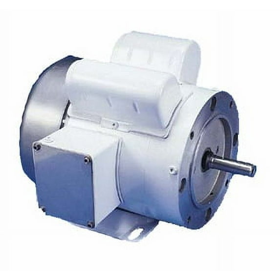 2 hp 3450 RPM 56HC Frame (Rigid Base) C-Face 115/208-230V Wash Down Duty Leeson Electric Motor # 114637