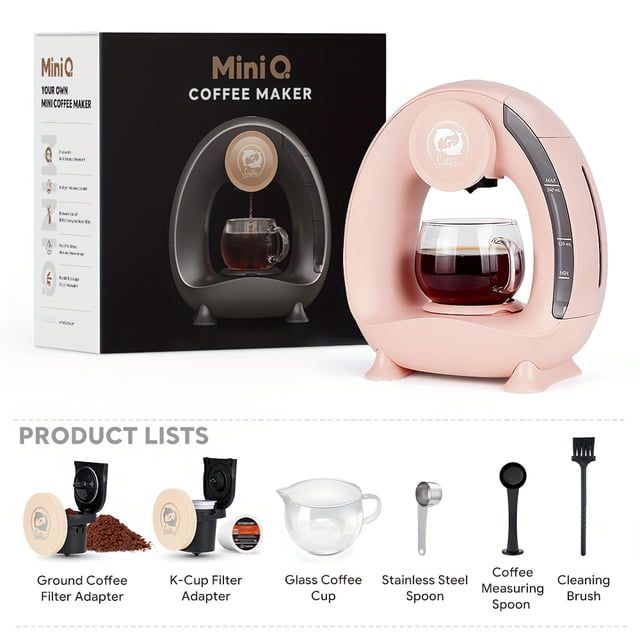Coffee Machine Advertisements 2-iN-1 Single Serve Coffee Maker Compatible With K Cup & Ground Coffee ...