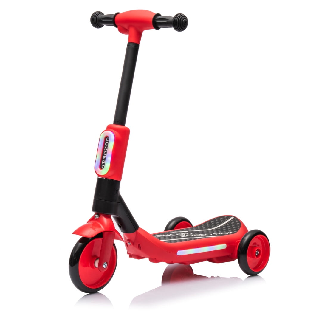 2-in-1 3 Wheel Electric Scooter for Boys Girls Ages 3-8 - Kids Scooter ...