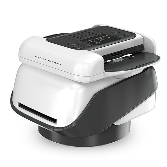 2 in 1 360 Degree Electric Card shufflers and Dealer Automatic Cards Dealer Machine for Birthday Parties