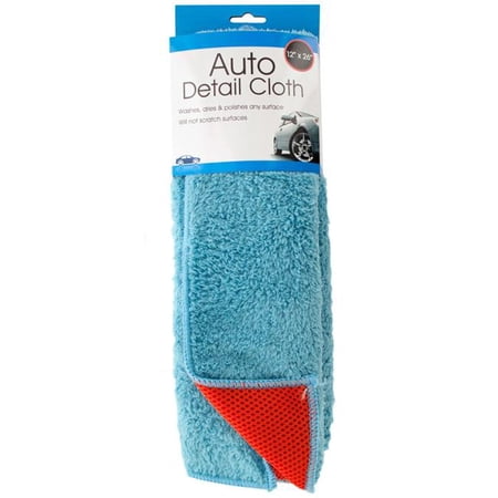 DDI 2287486 2 in 1 Absorbent Microfiber Auto Detail Cloth Case of 6