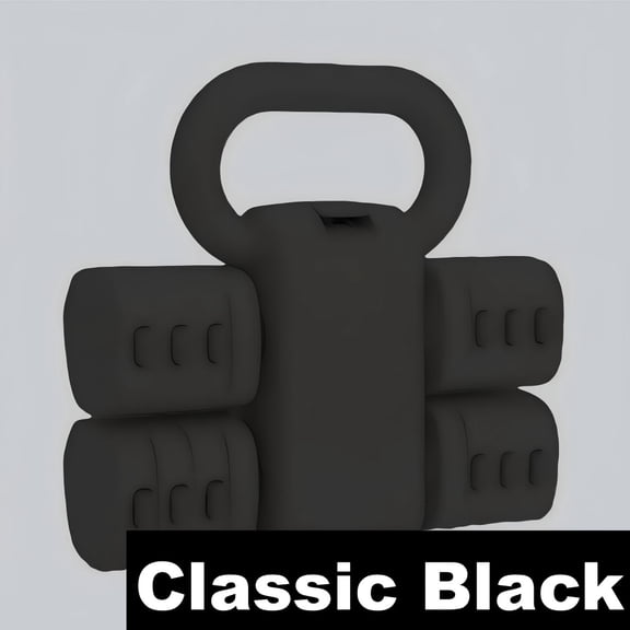 2-in-1 Adjustable Dumbbell Kettlebell 0-11.02LB Compact No Battery Home Gym Strength Training Equipment