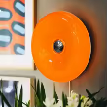 2-in-1 Aesthetic Doughnut LED Lamp - Versatile Table & Wall Mounted Night Light - Touch Control Warm Ambient Glow for Bedroom, Nursery & Living Room Dcor