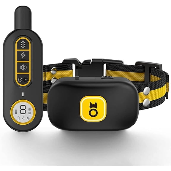 2 in 1 Anti Barking Collar Remote & Automatic,Rechargeable Humane Control Device for Small, Medium and Large Dogs Portable