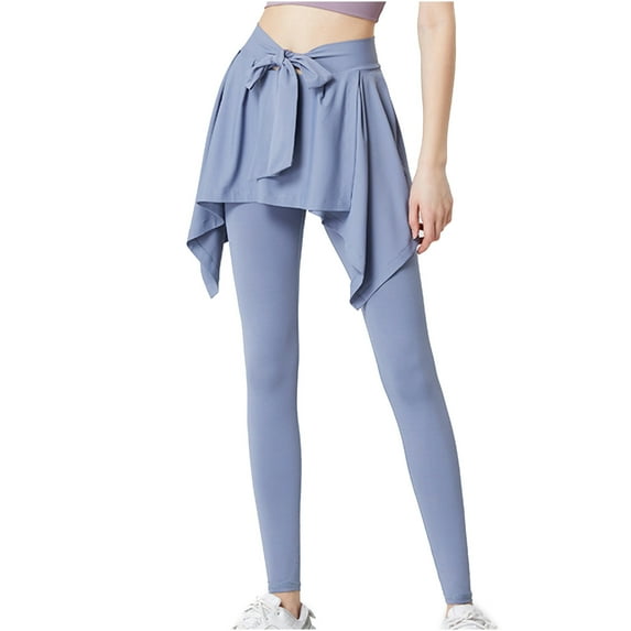 2 in 1 Athletic Leggings for Women High Waisted Booty Yoga Pants Scrunch Running Workout Biker Gym Sports Tights Ladies Clothes