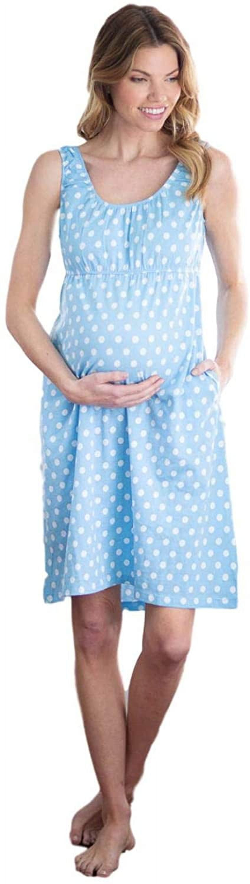 2 in 1 Baby Be Mine Maternity Nursing Nightgown Nightdress Hospital Bag