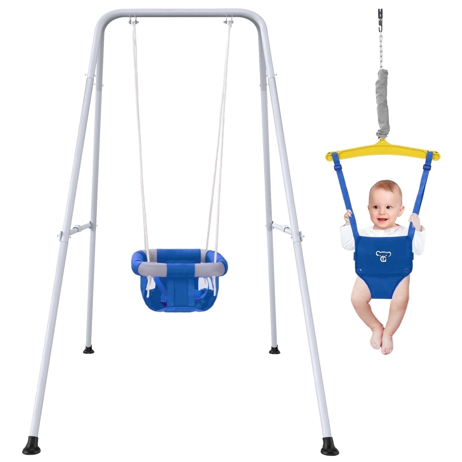 2 in 1 Baby Jumper with Stand for Babies 6-24 Months, Infant