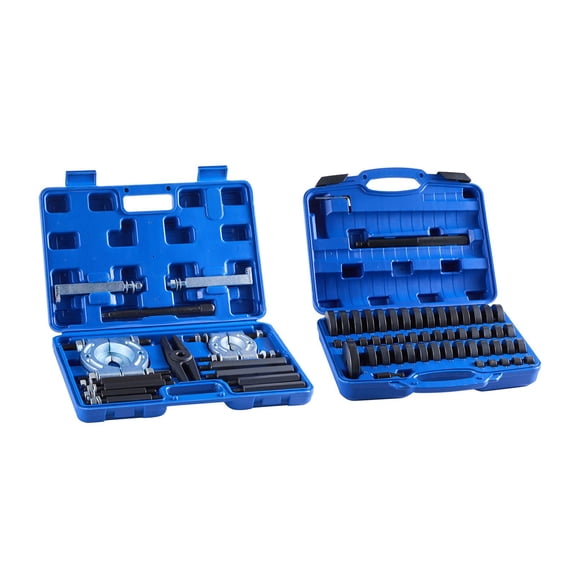 2 in 1 Bearing Press & Bushing Driver Kit, 66 Pcs Race & Seal Driver Set with 49 Bushings, Separators, Jaws, Case