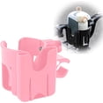 thumbnail image 1 of 2-in-1 Bike Cup Holder with Cell Phone Holder, Bike Water Bottle Holders, Universal Bar Drink Cup Can Holder for Bicycles, Motorcycles, Scooters, 1 of 7