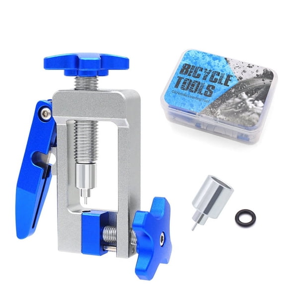 2 in 1 Bike Hydraulic Disc Brake Oil Needle Tools Driver Cable Pliers Olive Connector Insert BH59 BH90 Install A