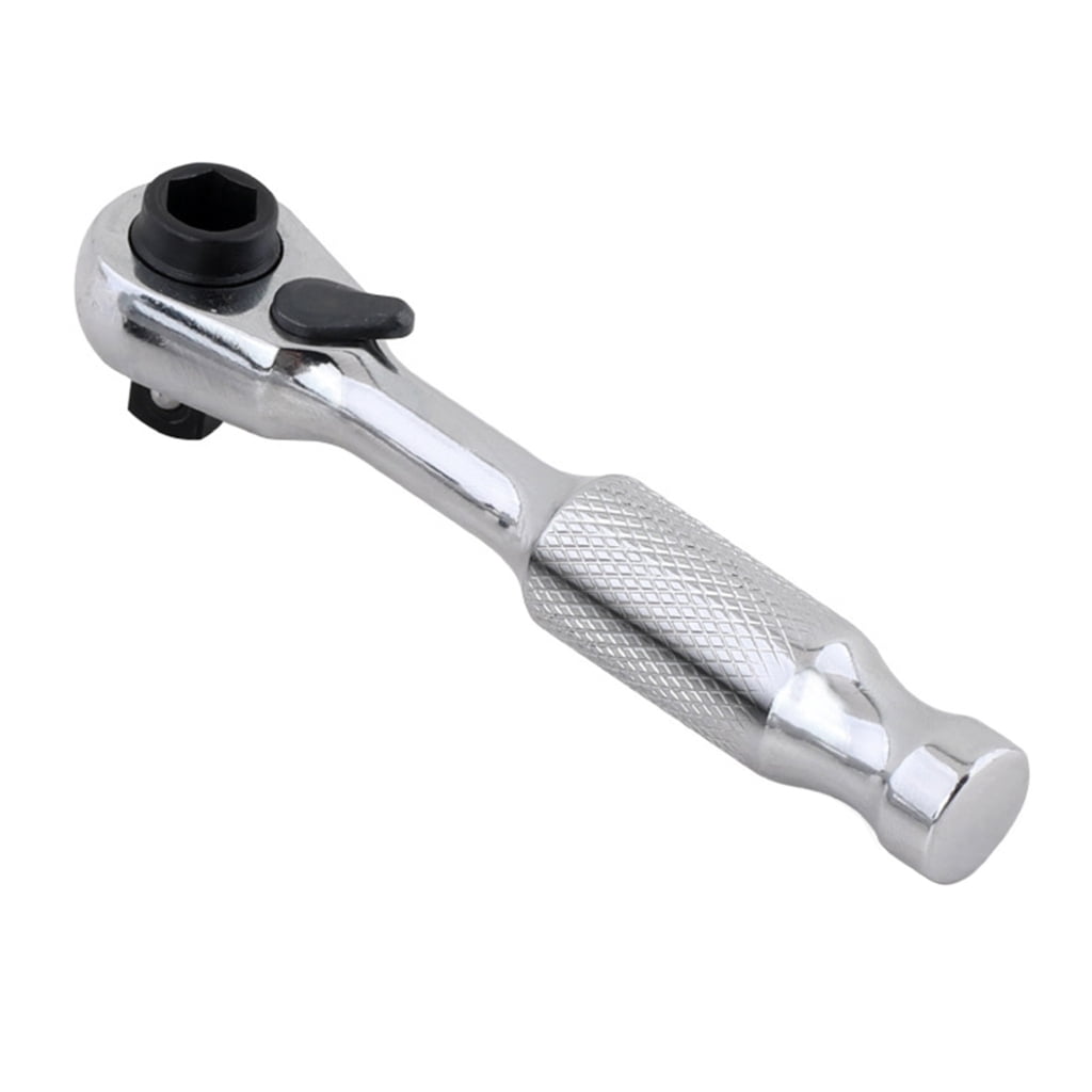 2 in 1 Bit Socket Mini Ratcheting Handle 72 Tooth Accuracy Gear System ...