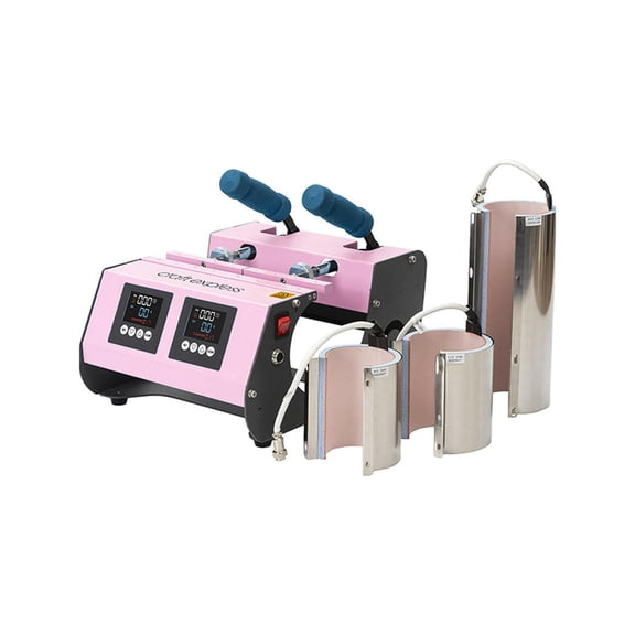 2-in-1 Blue Elite Pro Max Tumbler Heat Press - Blue