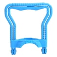 thumbnail image 1 of 2-in-1 Blue Water Bottle Carrier – Ergonomic Handle for 1 or 2 Persons, Fits 3-5 Gallon Jugs, Non-Slip PP for Home Gym & Office, 1 of 6