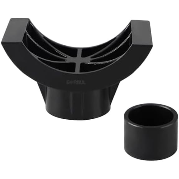 2-in-1 Bottle Jack Adapter Lifting Saddle High Strength Hydraulic Jack Adapter Hydraulic Lifting Saddle Compatible with 12-ton 20-ton Bottle Floor Jack for 3 Inch 4 Inch Axle Tube