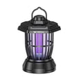 thumbnail image 1 of 2-in-1 Camping Lantern & Bug Zapper, Solar Powered Electric Mosquito Killer with 1200mAh Battery, Portable UV Insect Trap & LED Light for Tent, Patio & Outdoor, 1 of 8