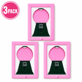 thumbnail image 1 of 2-in-1 Candy Dispenser and Photo Frame Display, Wall-Mounted & Tabletop ABS Shadow Box for Living Room and Office Decor, Sweet Sakura Pink, 1 of 7