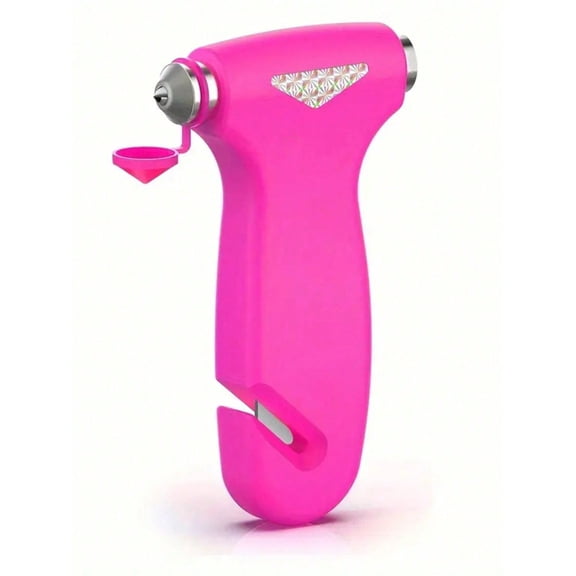 2‑in‑1 Car Emergency Escape Hammer, Seatbelt Cutter Window Breaker Emergency Survival Tool for Auto Safety, 1 Pack