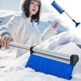 thumbnail image 1 of 2-in-1 Car Snow Ice Scraper and Brush, Detachable Snow Removal Tool for SUV, Truck and Car Windshield, Foam Grip Multi-Function Snow Clearing Tool, 1 of 9