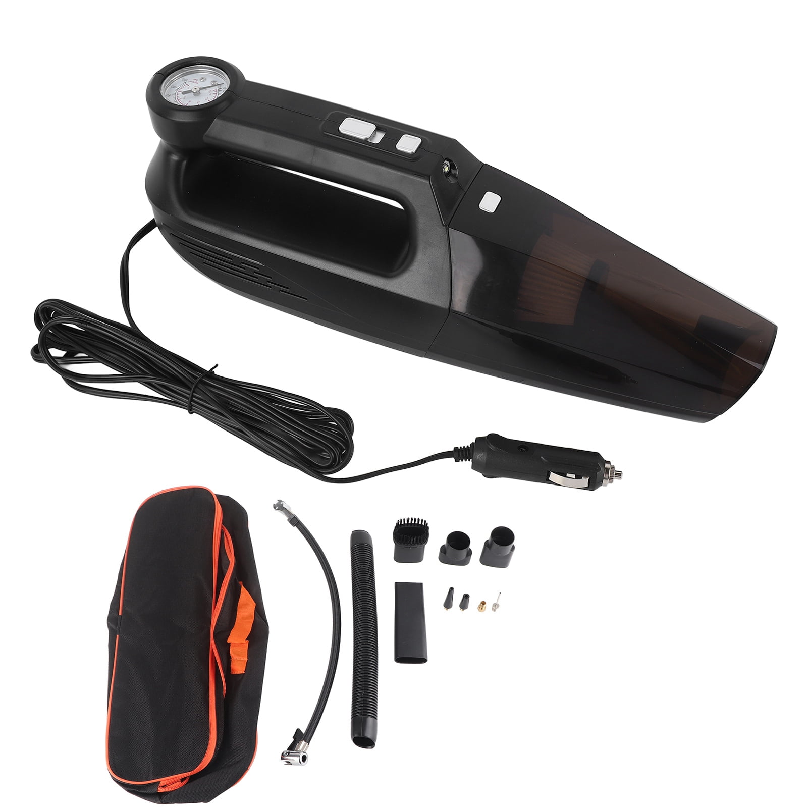 2 in 1 Car Vacuum Cleaner Tire Inflator High Power Strong Suction