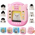 thumbnail image 1 of 2-in-1 Cat Magnetic Drawing Board - DIY Hair Styling Toy, 1 of 7