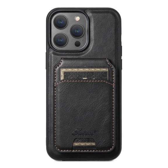 2-in-1 Cell Phone Case with MagSafe Charge Compatible for iPhone15 Pro Max Case- Magnetic Adsorption Protective Case with Card Holder