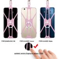 thumbnail image 1 of 2 in 1 Cell Phone Lanyard - Universal Neck Phone Holder Card Pocket - Compatible with Most Smartphones, 1 of 9