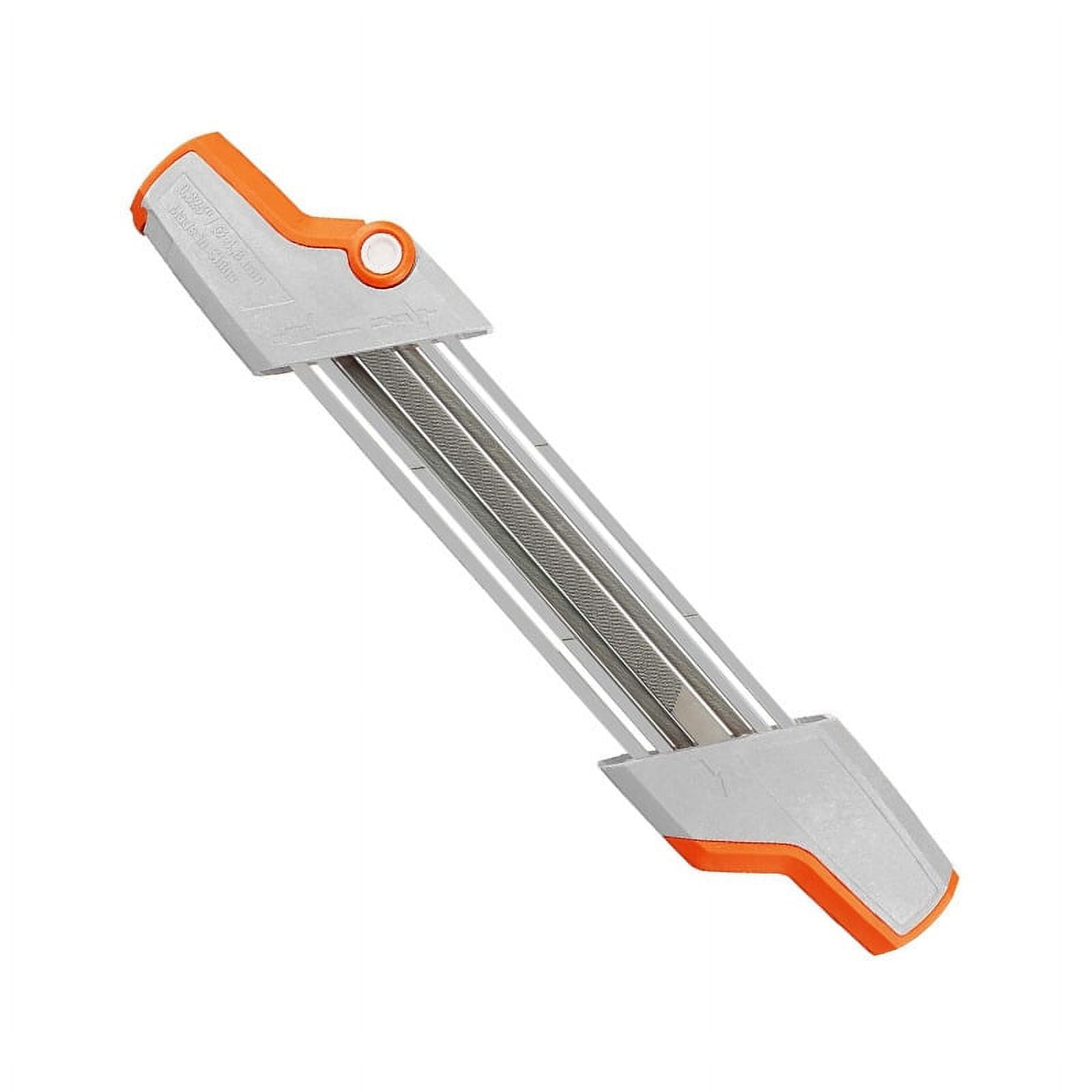 2 in 1 Chainsaw Sharpener for 3/8" P Saw Chain, Easy File Chain Saw ...
