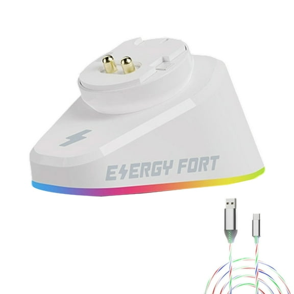 2 in 1 Charging Base Mouse Replacement Charging Dock for GPW4/G502/X/G903 Gaming Mouse Accessories