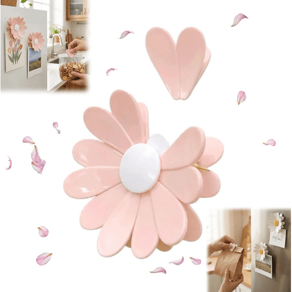 2-in-1 Cherry-Shaped Magnetic Food Clip – Stylish Fridge Magnet & Bag Sealing Clip, Strong Magnetic Back for Kitchen Organization & Decorative Home Accessories Pink