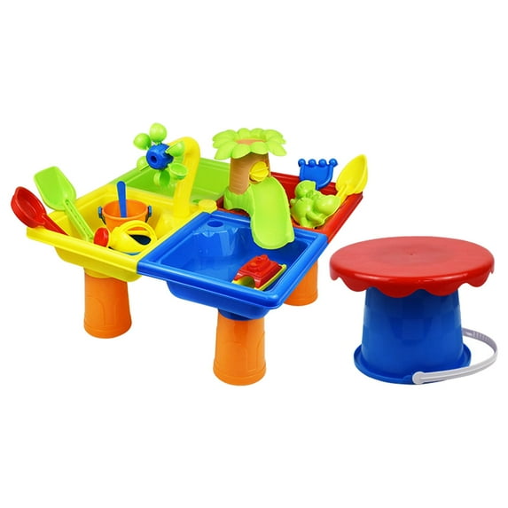 2 in 1 Children Sand Table Sensory Table Beach Toy Age Years