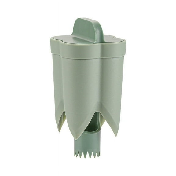 2-in-1 Chili & Pepper Corer Tool | Green Pepper SeedsRemover for Tomatoes, Apples & Vegetables | Plastic Core Removal Tool (5.5x5.5x11cm)