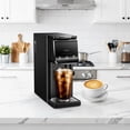 thumbnail image 1 of 2-in-1 Coffee Maker Compatible with Capsule & Ground Coffee, 6-16oz Adjustable Brew Size, 40oz Large Water Tank, Easy Operation Compact Coffee Machine, Black, 1 of 6