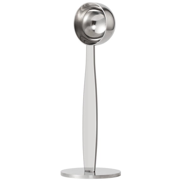 2-in-1 Coffee Scoops Double-ended Coffee Spoon with Pressed Bottom for Scooping and Tamping
