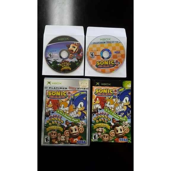 Platinum Bundle 2 (Sonic Mega Collection & Super Monkey Ball Deluxe) - Xbox
