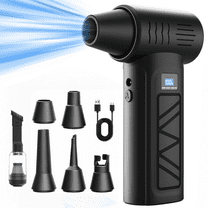 Computer Disinfectant XUBIYM Electric Air Duster 4-in-1, Powerful Vacuum Cleaner & Blower ...